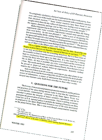 Sherlock Holmes Quote in Legal Journal Article